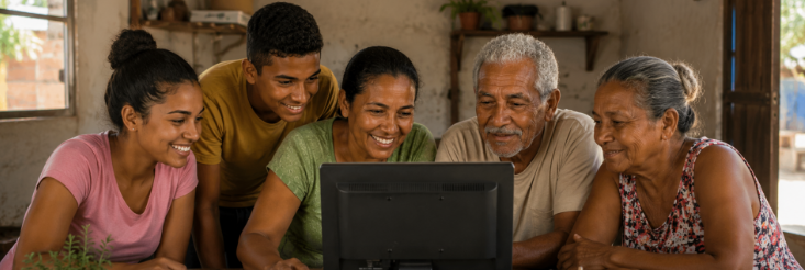 Inclusão digital de estudantes da EJA – gerações reunidas em torno do computador